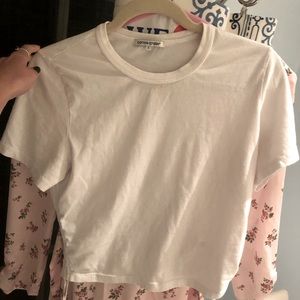 Cotton citizen rare side ruched tee